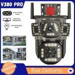 6MP Camera Dual-lens WIFI PTZ IP Camera ,Smart AI Camera ,CCTV Camera ,Outdoor Dual Screen Security Camera Automatic Monitoring Video Surveillance V380PRO