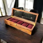 5 Watches – Golden Hinge – Glass Top