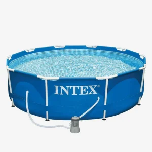 METAL FRAME POOL WITH FILTER (12X30)