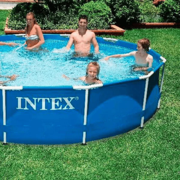 METAL FRAME POOL WITH FILTER (12X30)